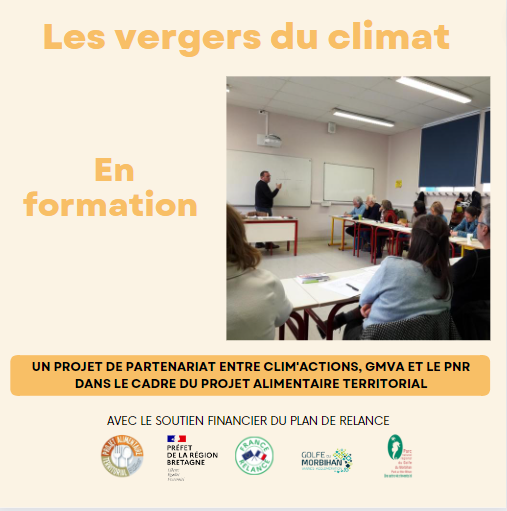 Les vergers du climat en formation vergers-citoyens