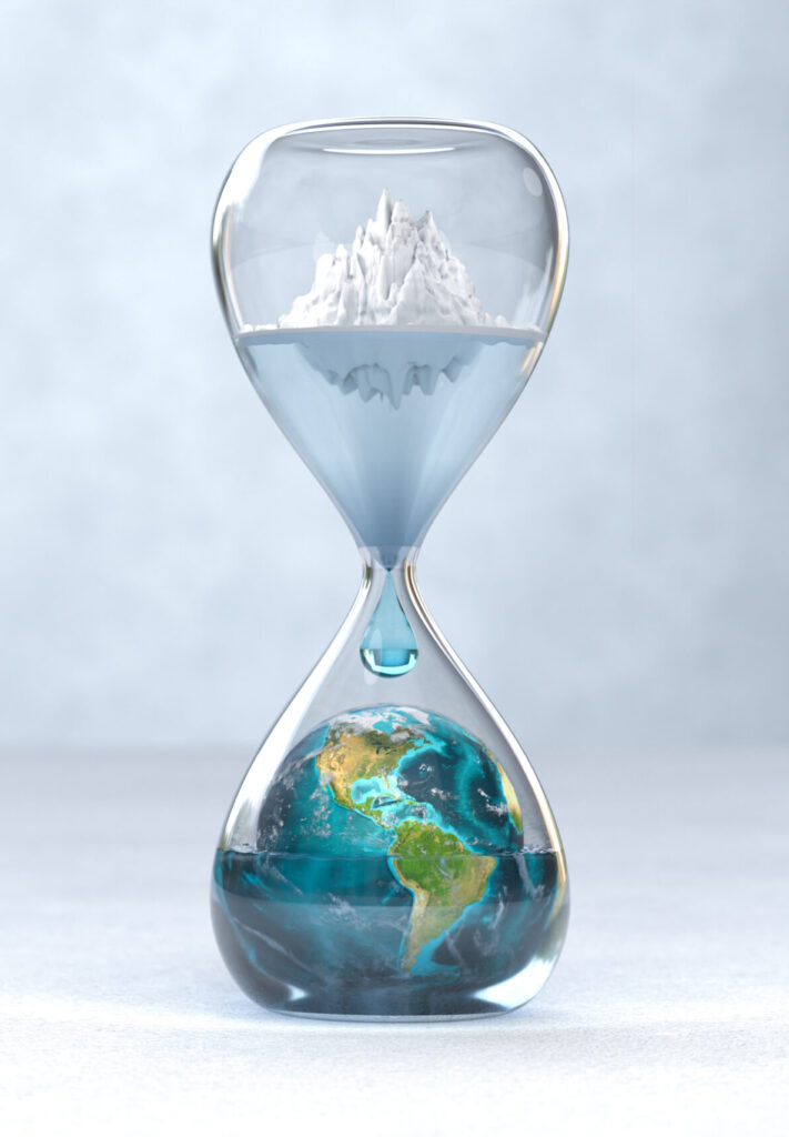 sablier climat