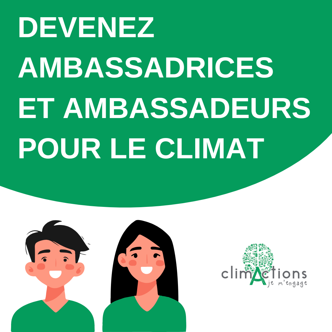 Nouvelle formation – Ambassadeur.ice.s pour le climat